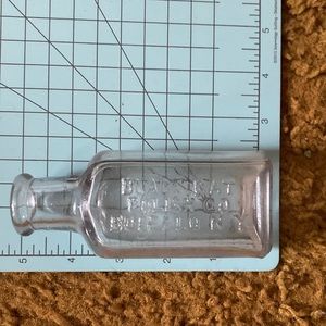 Bottle, vintage polish Black Cat